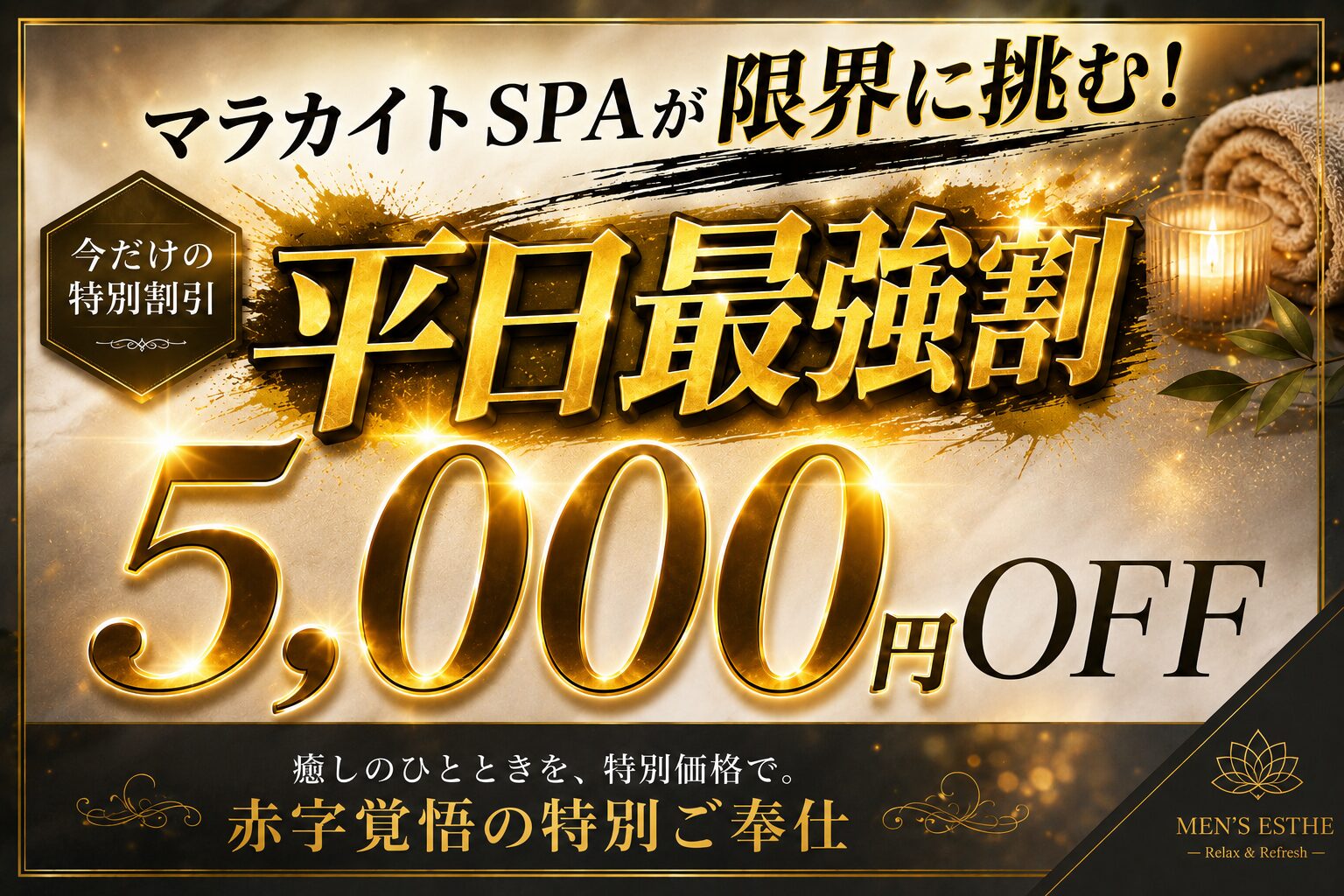 平日最強割